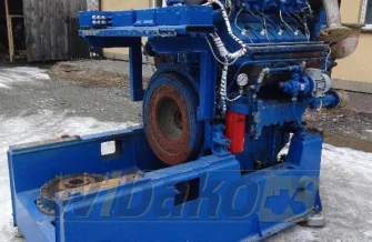 Silnik spalinowy Deutz TBG 616 V8 