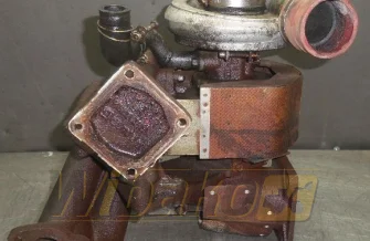 Turbosprężarka + kolektor wydechowy Turbocharger TD08-3 49174-01162