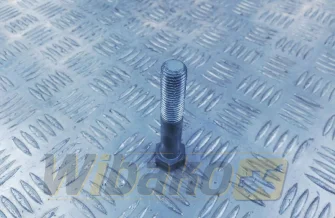 Śruba łapy silnika ISO4014 M16x85 10.9 FLZN Liebherr 4600149