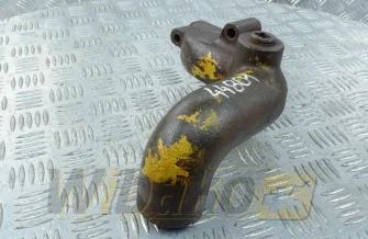 Kolano do silnika Harvester H25 318123R2