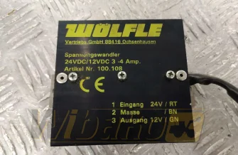 Przetwornica napięcia Wolfle 24VDC/12VDC 100.108