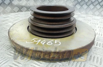 Tłumik drgań + koło pasowe Hanomag D964T 2872247M92/2992148M1