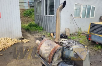Tłumik wydechowy do ładowarki Liebherr L564 