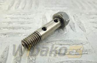 Śruba przelewowa przewodu olejowego głowic do silnika Liebherr D846 A7 10222763