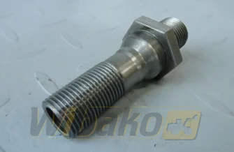 Śruba przelotowa chłodniczki oleju M18x30x55/M19x20 Kubota 1G622-37083