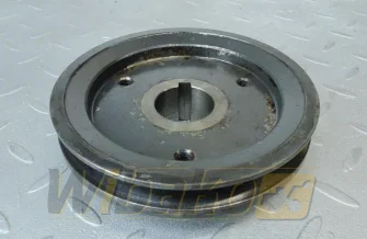 Koło pasowe wału korbowego D= 130 mm, H= 4 mm do silnika Kubota V2403 