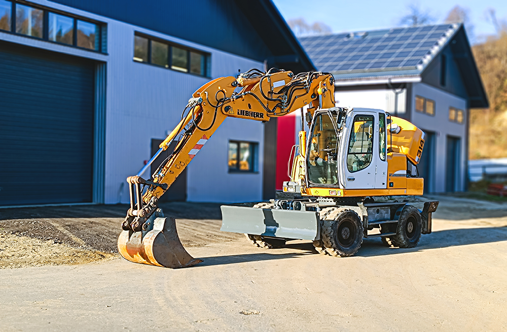 koparka kołowa liebherr a 314