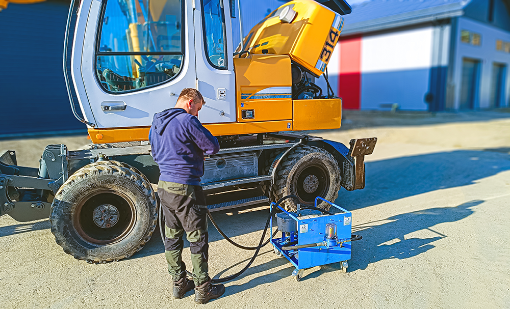 filtracja oleju hydraulicznego