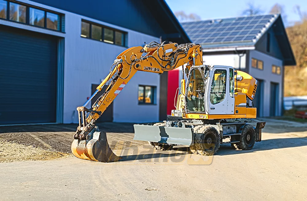 koparka kołowa liebherr a 314