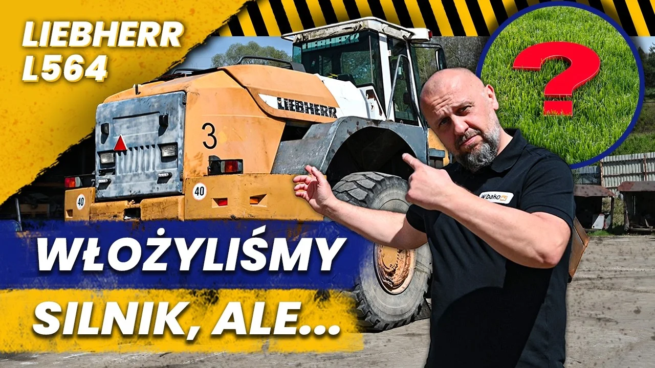 Jak prosty montaż silnika zamienił się w pełny remont hydrauliki? Liebherr L564