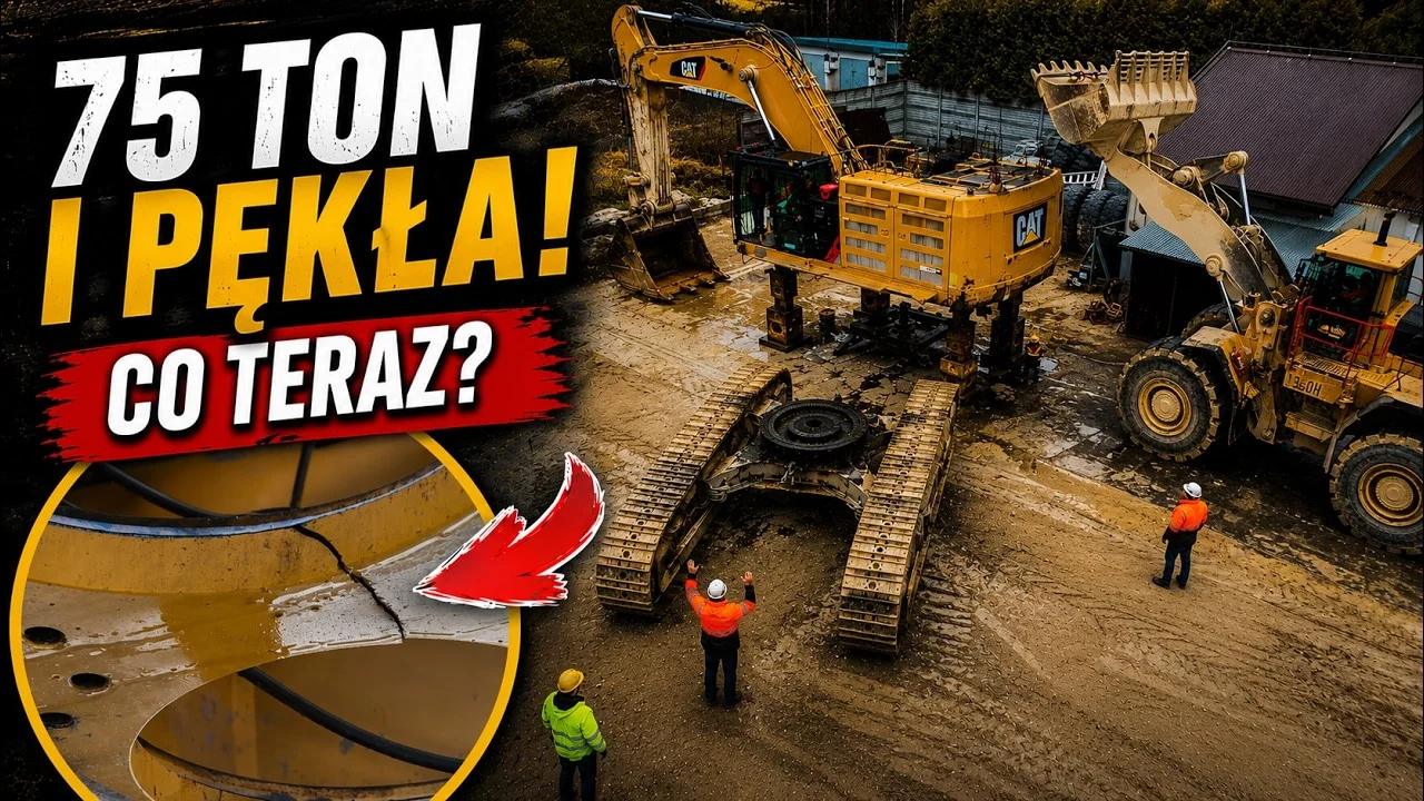 Dlaczego żaden spawacz nie chciał tego naprawić? CAT 374F L