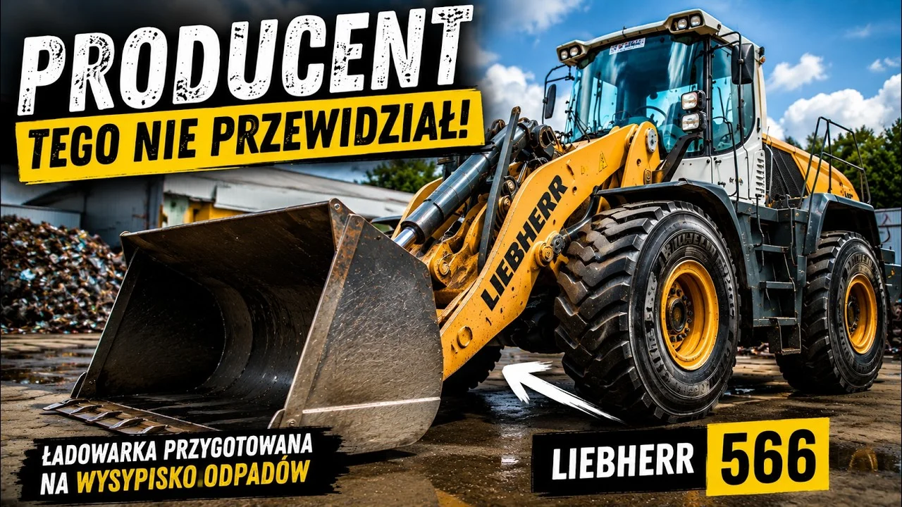 Producent tego nie przewidział! Przerobiliśmy Liebherra 566