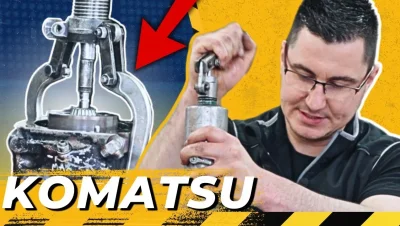 Jak regenerujemy pompy hydrauliczne? Co się zepsuło? Komatsu WA 430-6