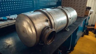Czyszczenie i regeneracja filtra DPF w żurawiu Terex RT 90 - Kojszówka