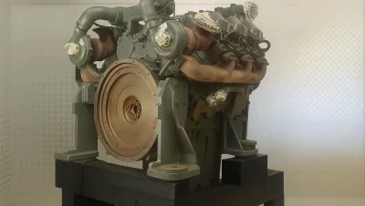 Remont silnika Liebherr D9406 TI w żurawiu LTM 1090/1