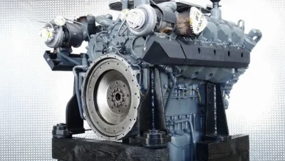 Remont silnika D9508 A7 w dźwigu LG 1750