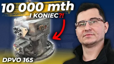 Jak często serwisować pompy w koparkach? Co ulega awarii? - DPVO 165