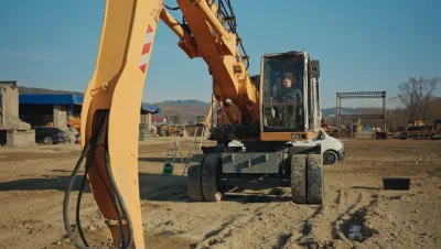 Naprawa koparki Liebherr 924 – kompleksowy serwis w terenie