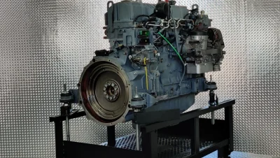 Remont silnika Deutz TCD 7.8 L6 w koparce Fuchs MHL 350 F