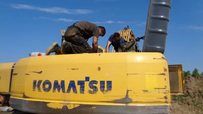 Serwis Komatsu - Naprawa koparek, kruszarek, ładowarek, spycharek, wozideł
