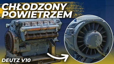 Bardzo Rzadka Konstrukcja - Chłodzony Powietrzem Deutz V10!