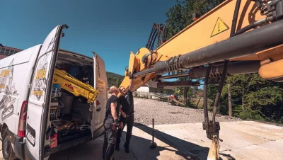 Serwis maszyn budowlanych – Mszana Dolna i okolice