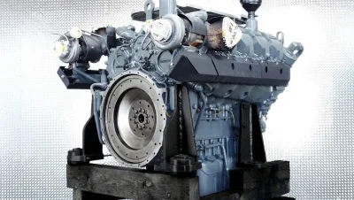 Remont silnika Liebherr D9508 A7 w żurawiu LTM 1500-8.1