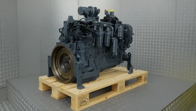 Remont silnika Deutz TCD 6.1 L6 w ładowarce Kramer 8155