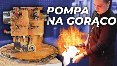 Obstawiamy Przyczyny Awarii Pompy A11VO130 z Koparki Caterpillar M315