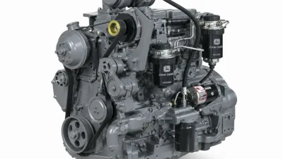 Remont silnika John Deere 4045HF285 w kruszarce Gipo Giporec R 100 FDR