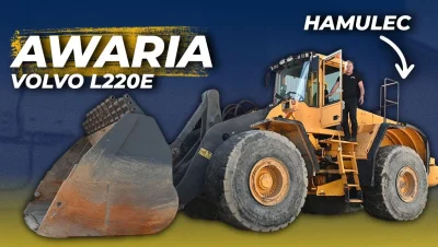 Awaria hamulca i wentylatora w ładowarce Volvo L220E – jak udało się rozwiązać problem?