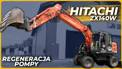 Co się stało z tą koparką? Hitachi ZX140