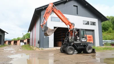 Co się stało z tą koparką? Hitachi ZX140