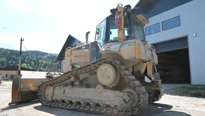 Naprawa 20 tonowego Buldożera! Uszkodzony silnik w Caterpillar D6N