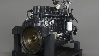 Remont silnika Cummins QSB6.7 w kruszarce Keestrack R3