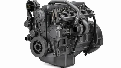 Remont silnika John Deere 6068HT080 w kombajnie John Deere 1470 CWS